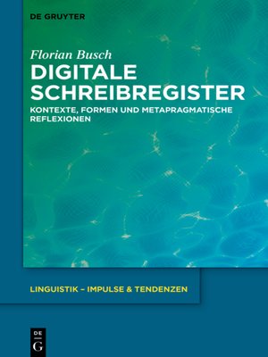 cover image of Digitale Schreibregister